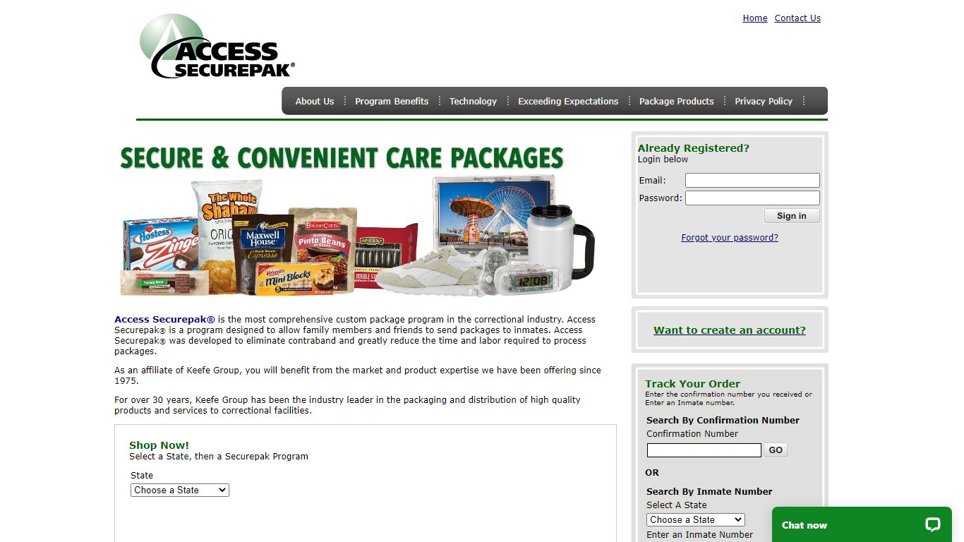 Access Securepak - TRINITY: Broward County - FL - View Packs